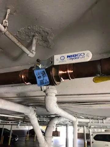 Copper pipe repair and valve work for Backflow Testing in Alma